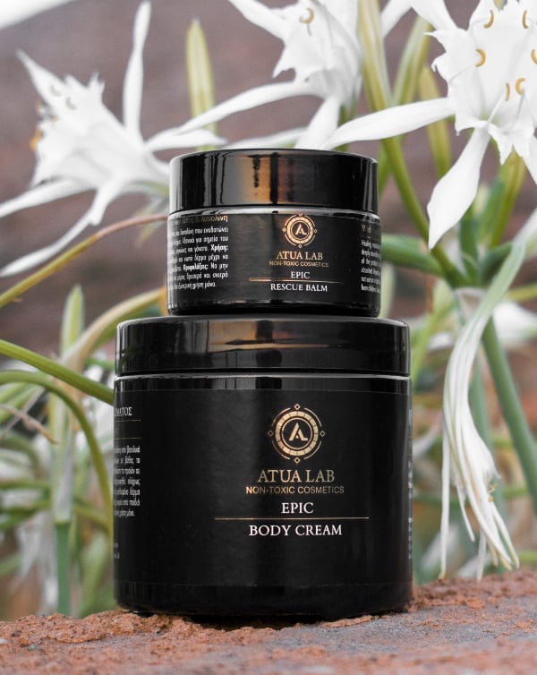 Body Essentials (σειρά EPIC) - Ενυδατική κρέμα σώματος & κηραλοιφή για δύσκολες περιοχές